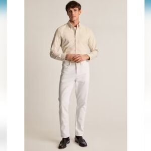 Bonobos Slim Fit Travel Jeans Classic White Men's Jeans Size 32x32